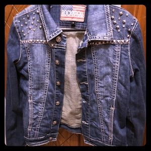 ⭐️NWOT⭐️ Rock & Roll Cowgirl Denim Jacket!
